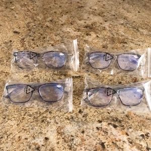 EYEKEPPER READING GLASSES. 4 NEW PAIRS SPRING HINGES 2.75 Tortoise